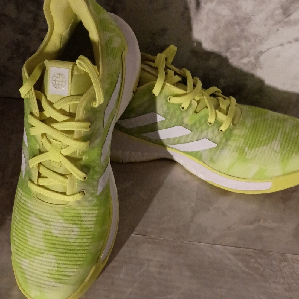 Adidas Crazy Flight Women's Bright Green Athletic Shoes